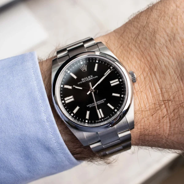 OYSTER PERPETUAL 124300 Series??Black dial?? - Image 4