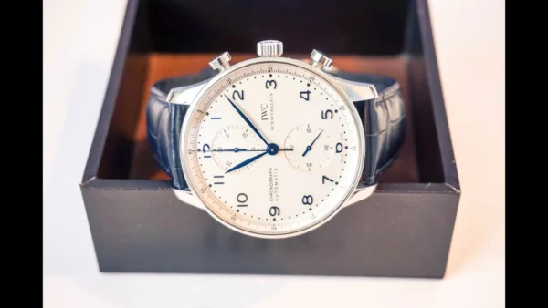 IWC Portugieser IW371446 watch (Portuguese blue needle) - Image 3