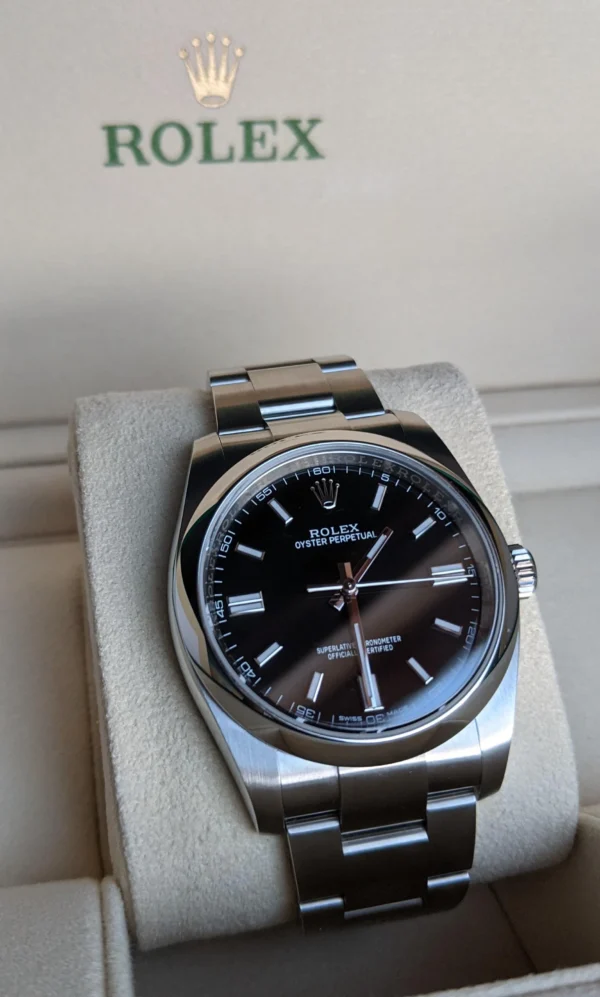 OYSTER PERPETUAL 124300 Series??Black dial?? - Image 5